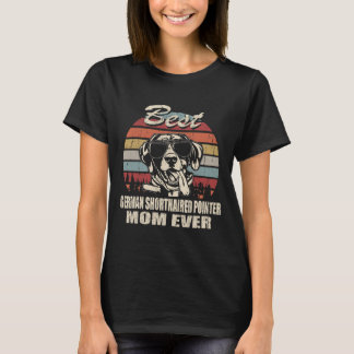 bests German Shorthaired Pointer Mama Ever Vintage T-Shirt