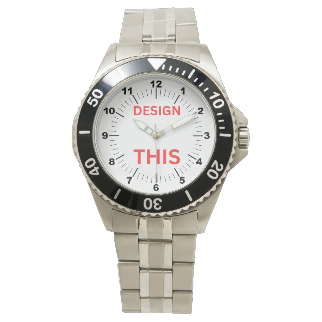 BESTSELLER! Armbanduhr für Männer - ⌚- rostfreier  (Vorderseite)