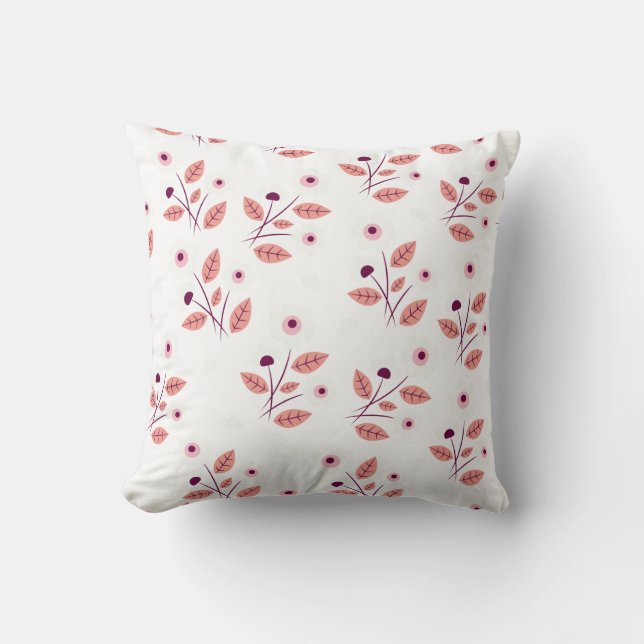 Bestseller Blumendesign für Hochzeiten Kissen (Vorderseite)