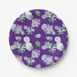 Bestseller Blumendesign für Hochzeiten Pappteller