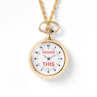BESTSELLER ! Montre de collier d'or - Personnalisé