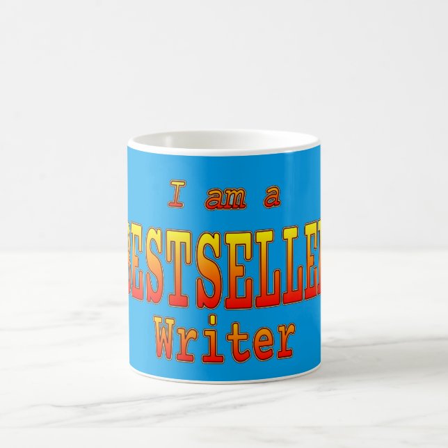 Bestseller Writer Tasse Skyblue (Mittel)