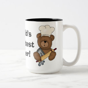 Bestste Bäcker-Tasse der Welt Zweifarbige Tasse