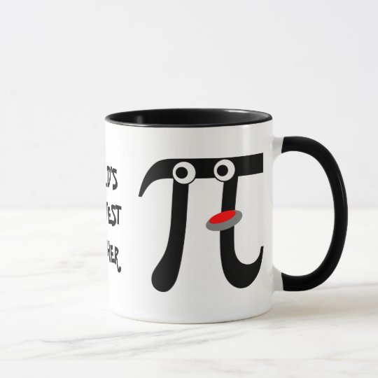 Bestste der Lehrer-Tasse lächelnder PU-Welt Tasse