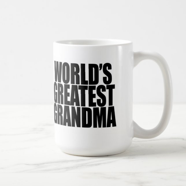 Bestste die Großmutter-Tasse der Welt Kaffeetasse (Rechts)