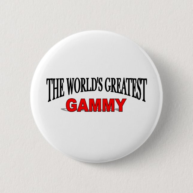 Bestste Gammy der Welt Button (Vorderseite)