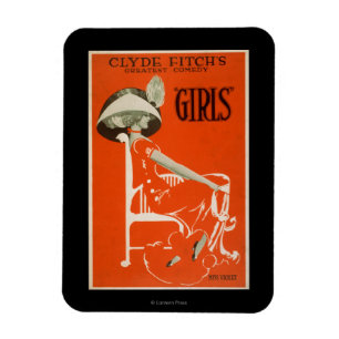 Bestste Komödie Clydes Fitchs, "Mädchen-" Theater Magnet