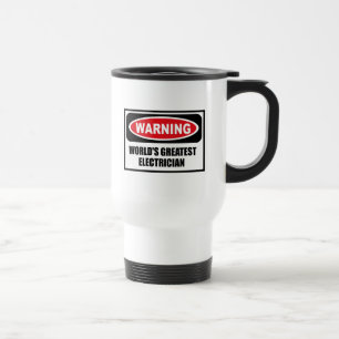 BESTSTE Tasse der ELEKTRIKER der warnende WELT