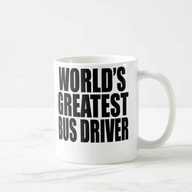 Bestster Bustreiber der Welt Kaffeetasse (Rechts)
