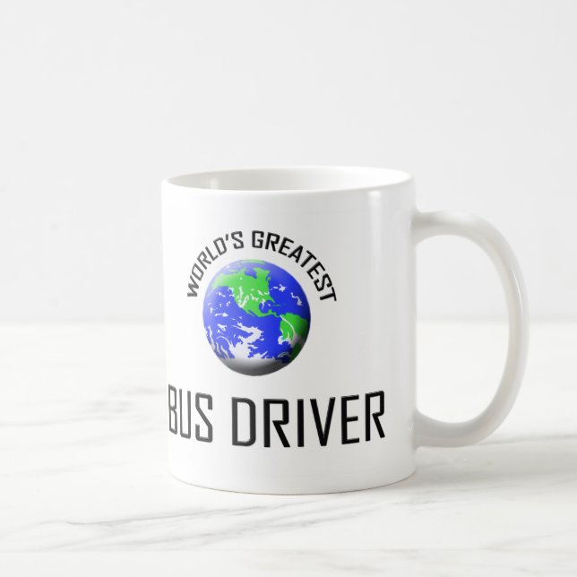 Bestster Bustreiber der Welt Kaffeetasse (Rechts)