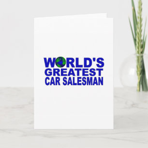 Bestster das Auto-Verkäufer der Welt Karte