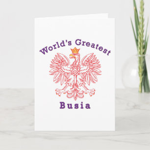 Bestster das Busia der Welt Adler Karte