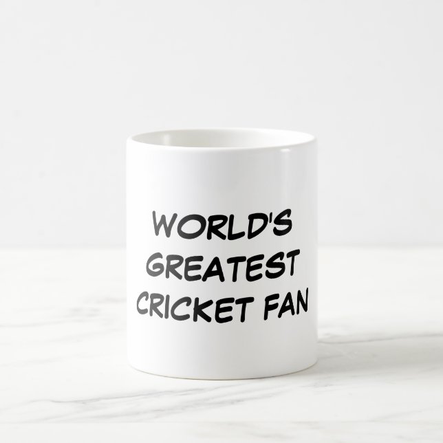 Bestster das Kricket-Fan-" Tasse "der Welt (Mittel)