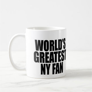 Bestster das New- Yorkfan der Welt Kaffeetasse
