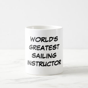 Bestster das Segeln-Lehrer-" Tasse "der Welt