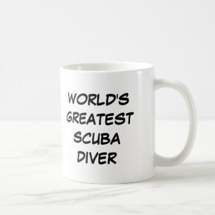 Bestster das Unterwasseratemgerät-Taucher-" Tasse