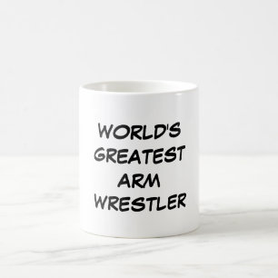 Bestster der Arm-Ringkämpfer-" Tasse "der Welt