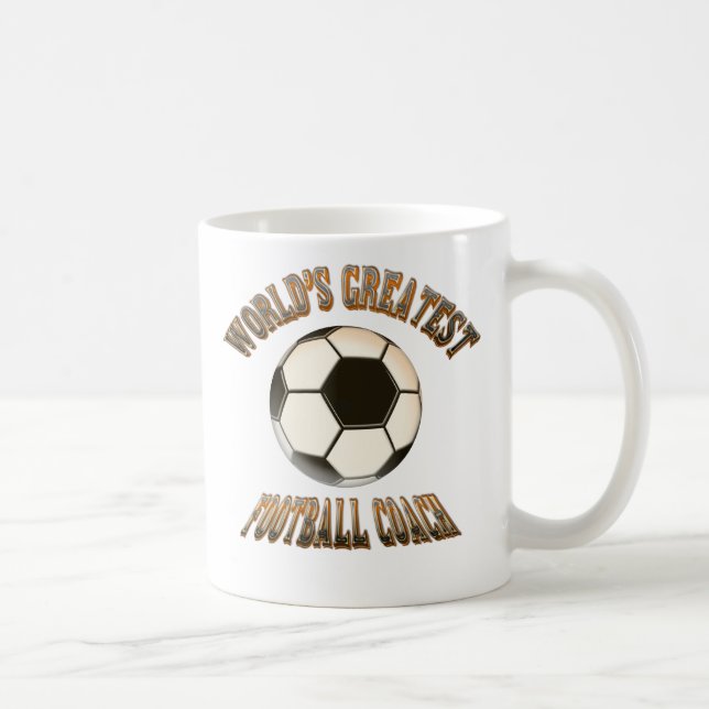 Bestster der Fußball-Trainer der Welt Kaffeetasse (Rechts)