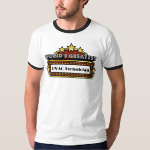 Bestster der HVAC-Techniker der Welt T-Shirt