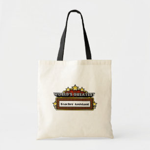 Bestster der Lehrer-Assistent der Welt Tragetasche