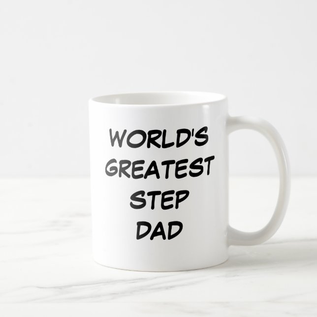 Bestster der Schritt-Vater-" Tasse "der Welt (Rechts)