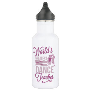 Bestster der Tanz-Lehrer der Welt Trinkflasche