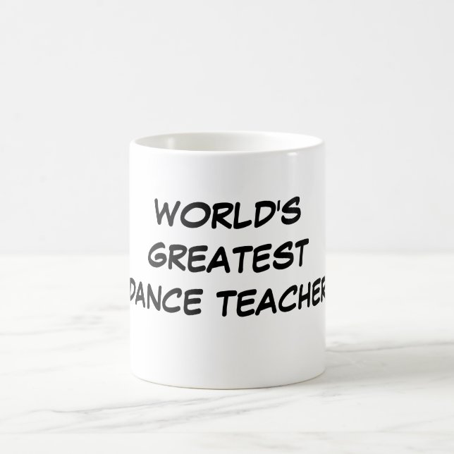 Bestster der Tanz-Lehrer-" Tasse "der Welt (Mittel)