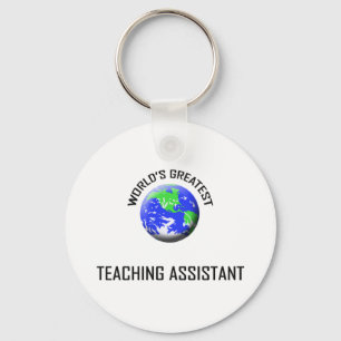 Bestster der Unterrichts-Assistent der Welt Schlüsselanhänger
