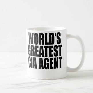Bestster die CIA-Agent der Welt Kaffeetasse