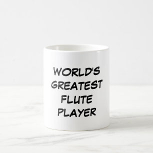 Bestster die Flöten-Spieler-" Tasse "der Welt