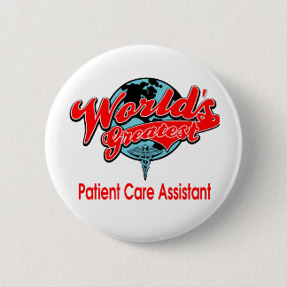 Bestster die geduldige Sorgfalt-Assistent der Welt Button