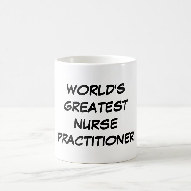 Bestster die Krankenschwester-Praktiker-" Tasse (Mittel)