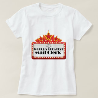 Bestster die Post-Sekretär der Welt T-Shirt