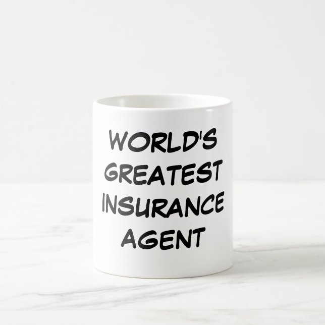 Bestster die Versicherungs-Agent-" Tasse "der Welt (Mittel)