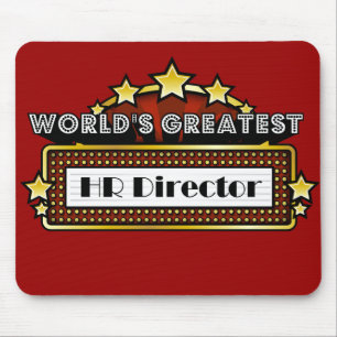 Bestster Direktor die Stunde der Welt Mousepad