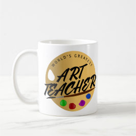 Bestster Kunstlehrer der Luxuslehrer-Tassen-Welt Kaffeetasse