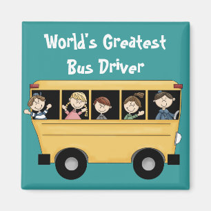 Bestster Magnet Schulbus ~ Welt des Bustreiber-2