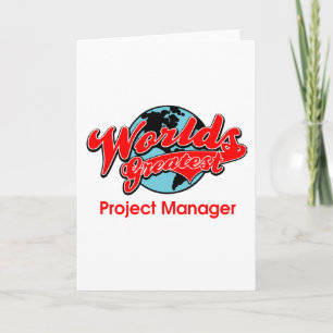 Bestster Projektleiter der Welt Karte