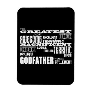 Beststes bestes Pate-Geburtstags-Weihnachten Magnet