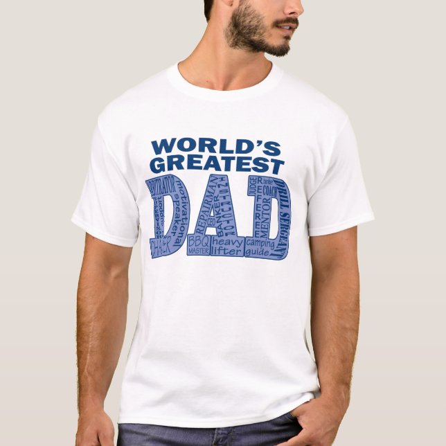 Beststes der Vater-Shirt der Welt T-Shirt (Vorderseite)