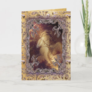 Beststes Geschenk viktorianisch Feiertagskarte