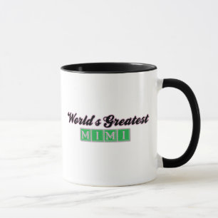 Beststes Mimi der Welt (Grün) Tasse