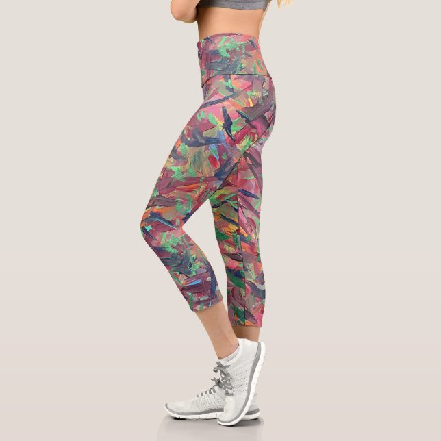 Bestürzung Capri Leggings (Links)