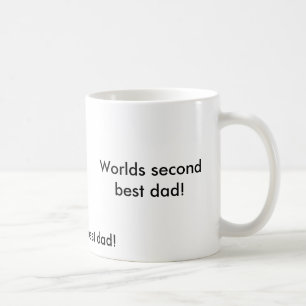 Bestvati der Welt zweite! , Weltdritter bester Kaffeetasse