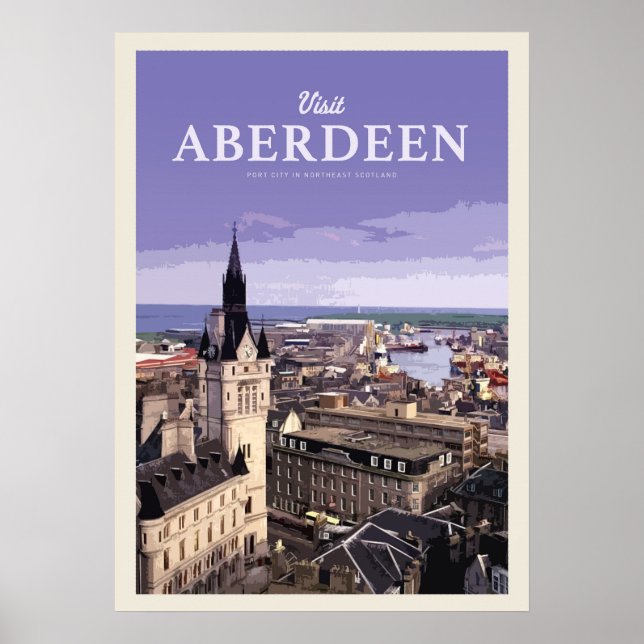 Besuch Aberdeen Poster (Vorne)