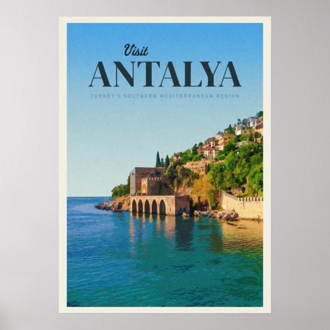 Besuch Antalya Poster (Vorne)