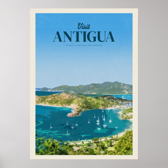 Besuch Antigua Poster (Vorne)