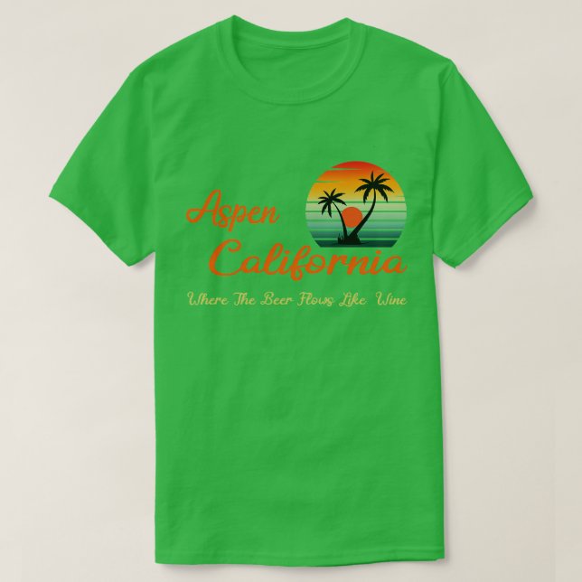 Besuch Aspen California Dumb und Dumber TShirt (Design vorne)