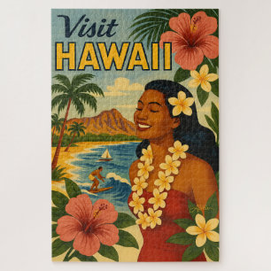 Besuch auf Hawaii in der Mitte des Jahrhunderts To