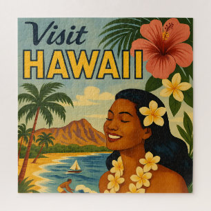 Besuch auf Hawaii in der Mitte des Jahrhunderts To